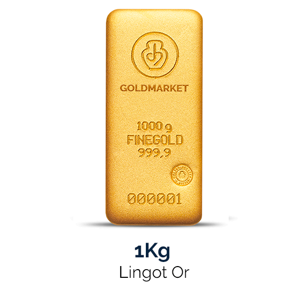 Acheter de l'Or en ligne - Lingot Or 1kg