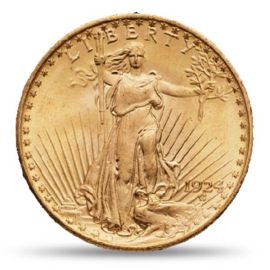 20 Dollars Or US Double Eagle Saint-Gaudens Or - 33,44g