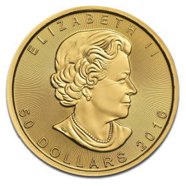 Maple Leaf en Or (1 Once d'Or pur)