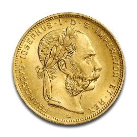 8 Florins 20 Francs Or - 5,81 g - Autriche