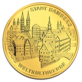 100 Euro Allemagne Vielle Ville de Bamberg en Or - 15,5517 g - Allemagne