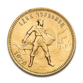 10 Rouble en Or (Cervonec) - 7,74 g - Russie