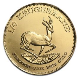 Krugerrand en Or - 7,78 g (1/4 Oz) - Afrique du Sud