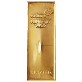 Lingot d'Or 12,5 Kilogrammes - Pur à 999,99% - Certificat d'Authenticité