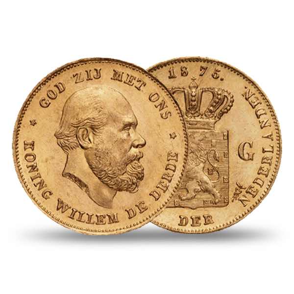 10 Florins Or - Pays-Bas