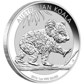 Koala Australien en Argent - 31,1035 g (1 Oz) - Australie Face