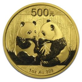 Panda Chinios en Or - 31,1035 g (1 Oz) - Chine Face