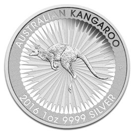 Kangourou en Argent - 31,1035 g (1 Oz) - Australie Face