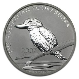 Kookaburra en Argent - 31,1035 g (1 Oz) - Australie Face