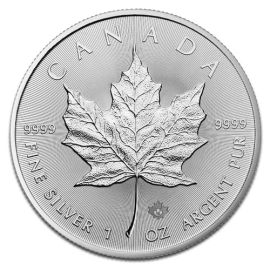 Maple Leaf en Argent - 31,1 g (1 Oz) - Canada Face