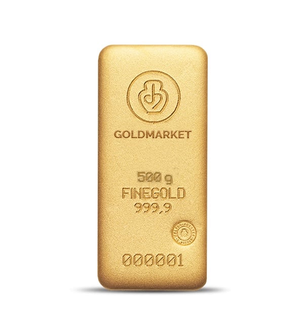 Lingot Or 500g - Goldmarket