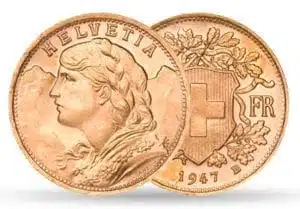 Croix Suisse Or - 20 Francs Suisse Or Croix Suisse Or - 20 Francs Suisse Or