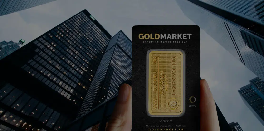 Quel est le plus cher entre l'or et le platine ? 1 GoldMarket Sildes ingots hand 1