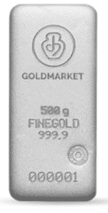 Lingot d'Argent 500g