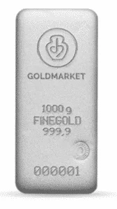 Silver Ingot 1kg 1Kg Silver Ingot