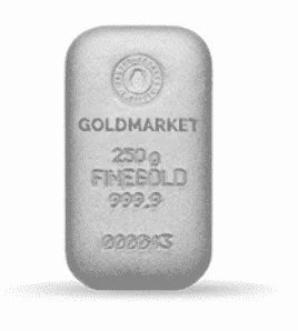 silver ingot-250g Silver Ingots 250