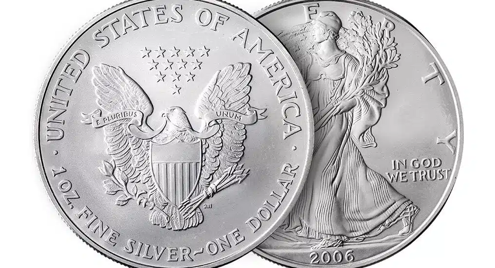 Analyse du cours de l'Argent en Janvier 2025 1 Silver Eagle 1 Once Argent