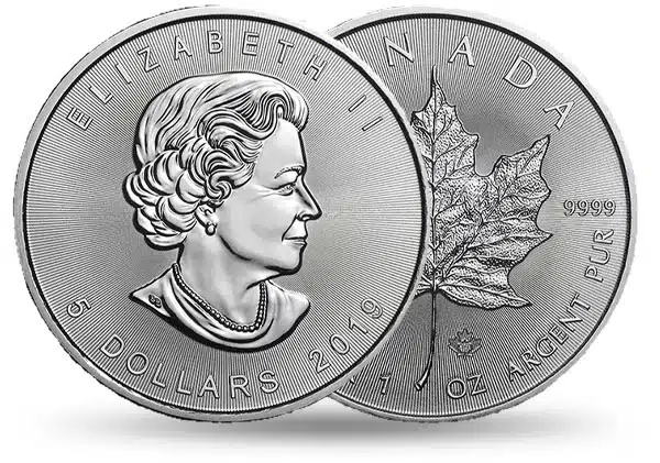 Pièces d’argent du monde : les plus recherchées 1 Maple Leaf Argent