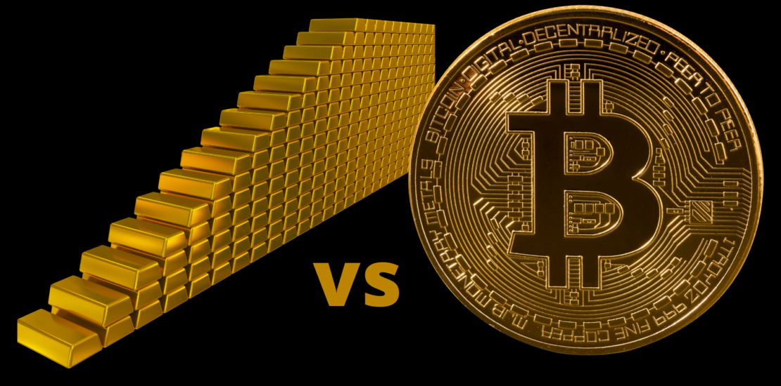 Acheter de l'Or physique ou Bitcoin