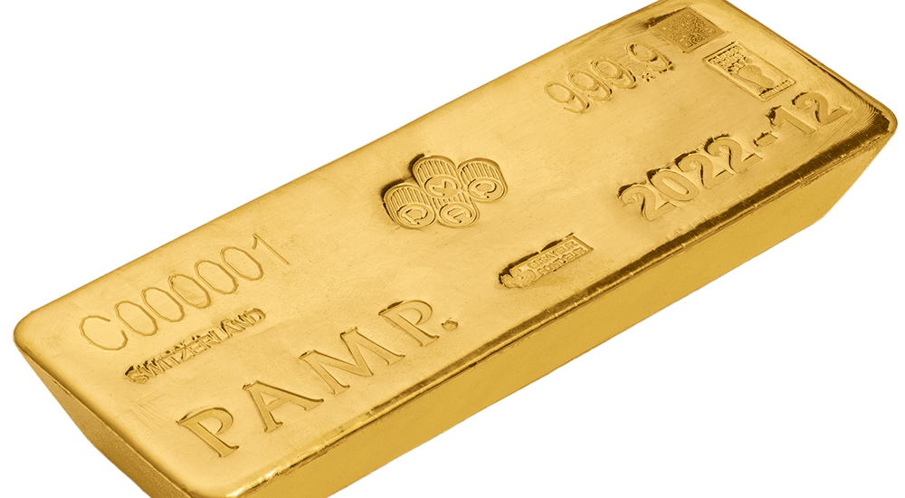 Gold bullion 400 ounces - 12.5Kg