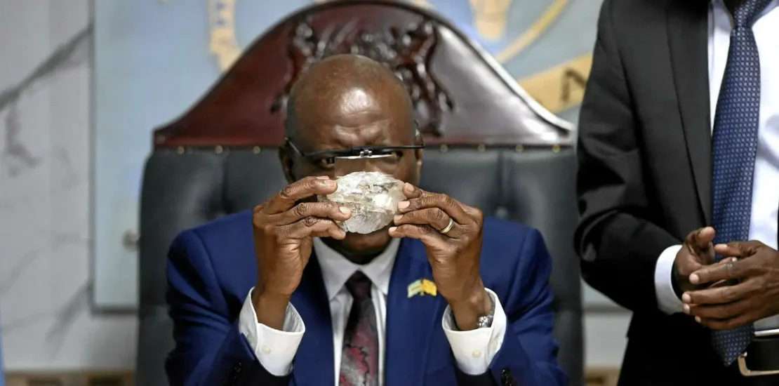 Le deuxième plus gros diamant au monde découvert au Botswana 1 Le plus gros diamant au monde