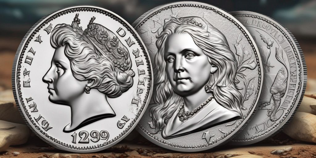 rare silver coins in pristine condition