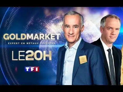 Cours de l’or : nouveau record à 2 552 $ après inflation US 1 goldmarket au jt de tf1 investir