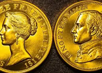 Pièces d'or suisses Vreneli et françaises Napoléon