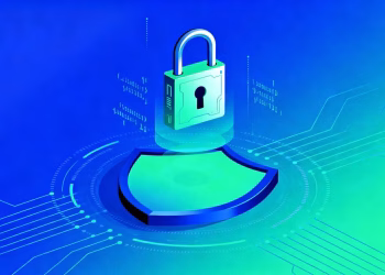 Cadenas numérique protégeant contre les menaces en ligne.