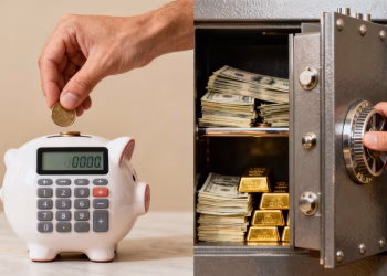 Main vs coffre fort : comparaison des coûts