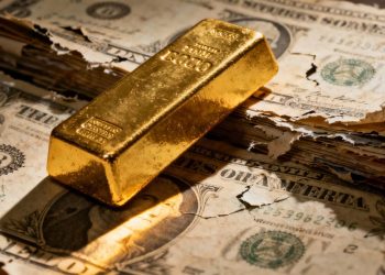 Barre d'or sur des certificats de dette souveraine