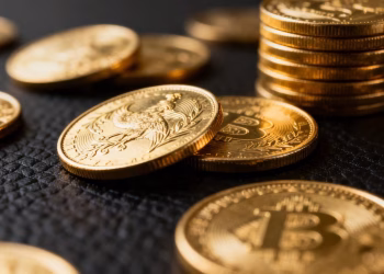 Collection de pièces d'or pour collectionneurs.