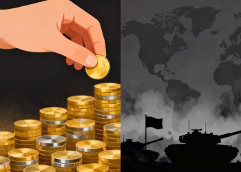 Investir en temps de crise géopolitique : pièces d'or et conflits mondiaux.