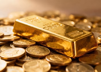 Lingots d'or et pièces d'or