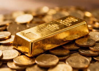 Lingots d'or et pièces d'or