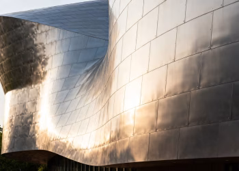 Extérieur de la Philharmonie de Paris