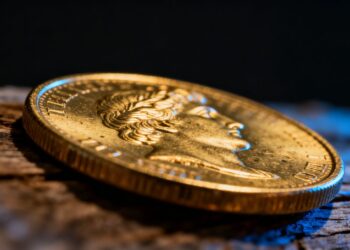 Pièce d'or de collection pour débutants