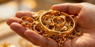 黄金首饰手工在线销售