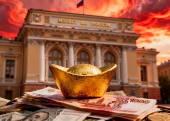 La Banque de Russie et le cours de l'or.