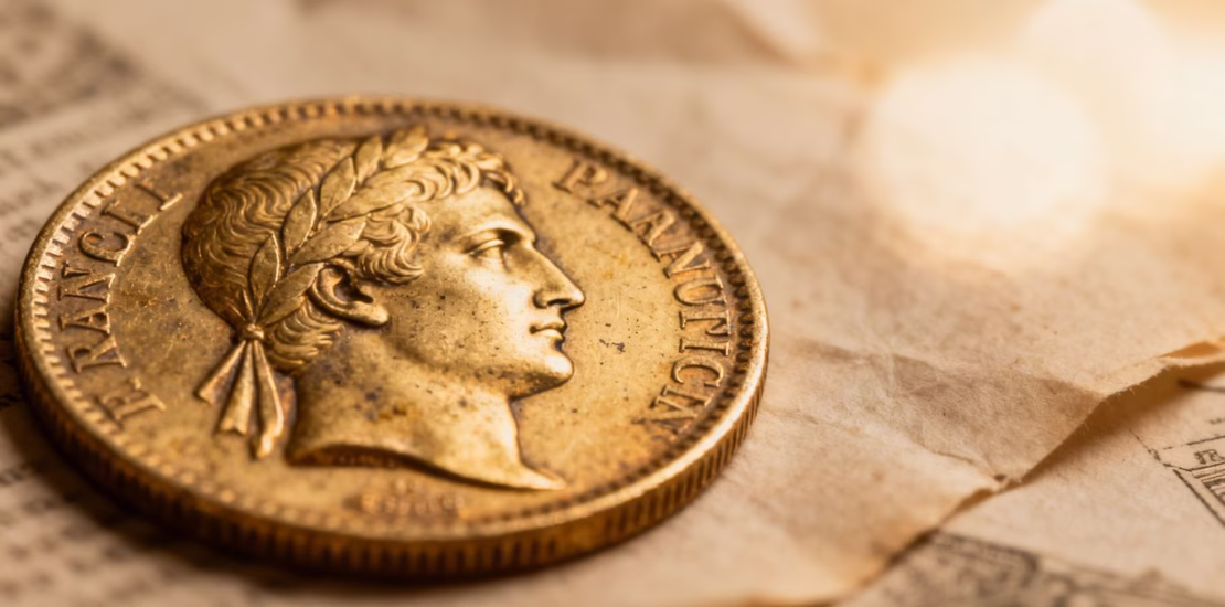 Pièce d'or Napoléon Bonaparte, contexte historique et économique.