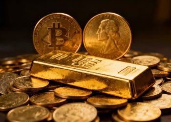 Lingots d'or et pièces d'or