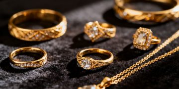 Gouden sieraden in Fort-de-France