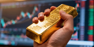 Scambio di oro sulla base degli annunci della Federal Reserve.