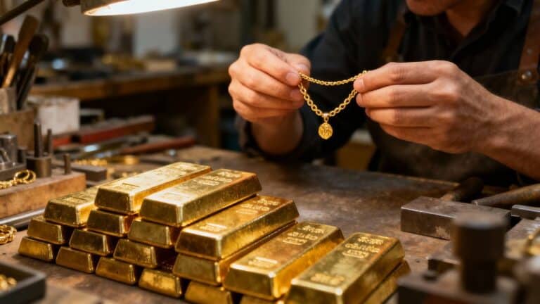 Fournisseurs d'or principaux pour bijoutiers en France