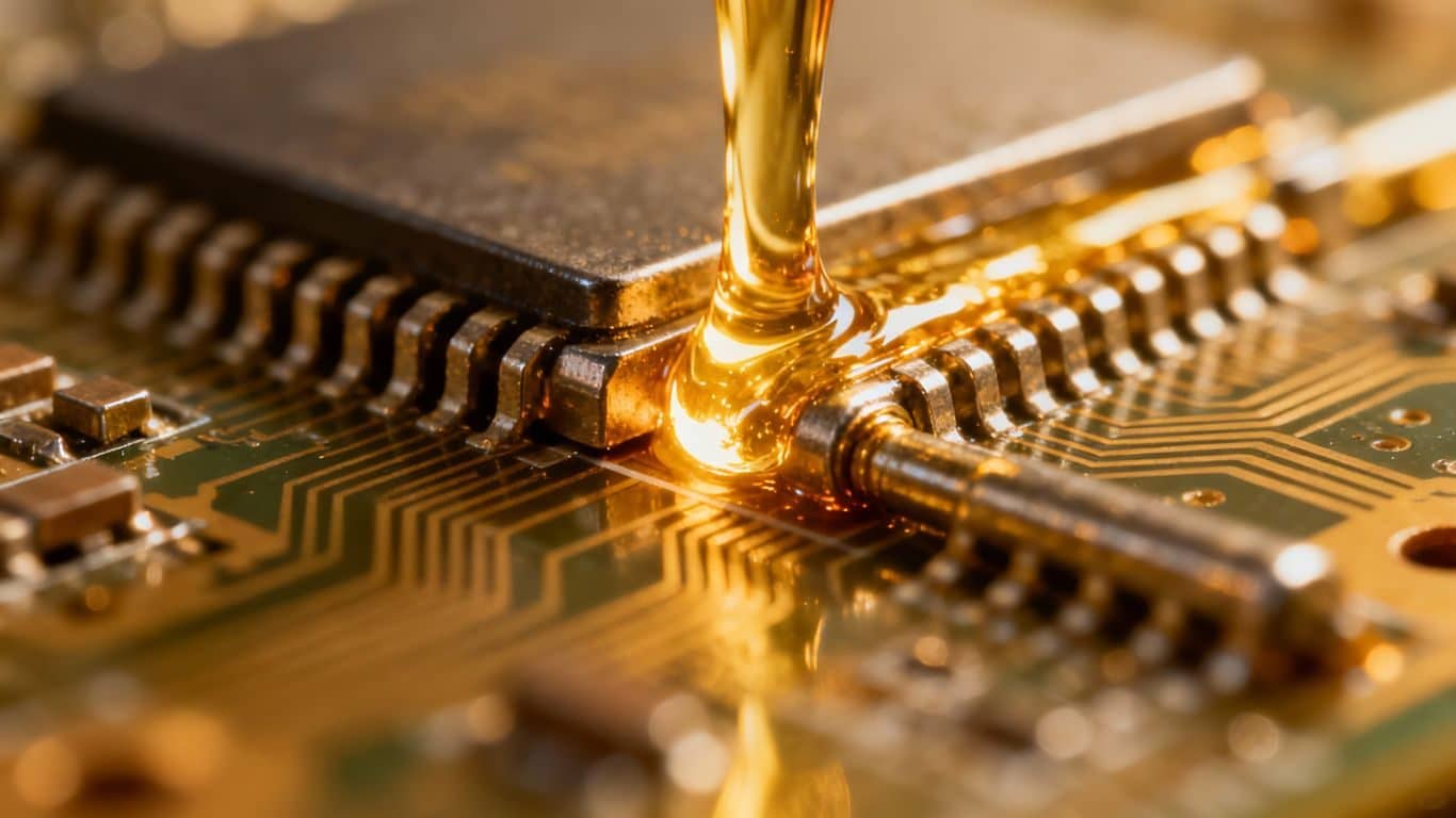 L'or est-il utilisé dans les soudures de haute performance