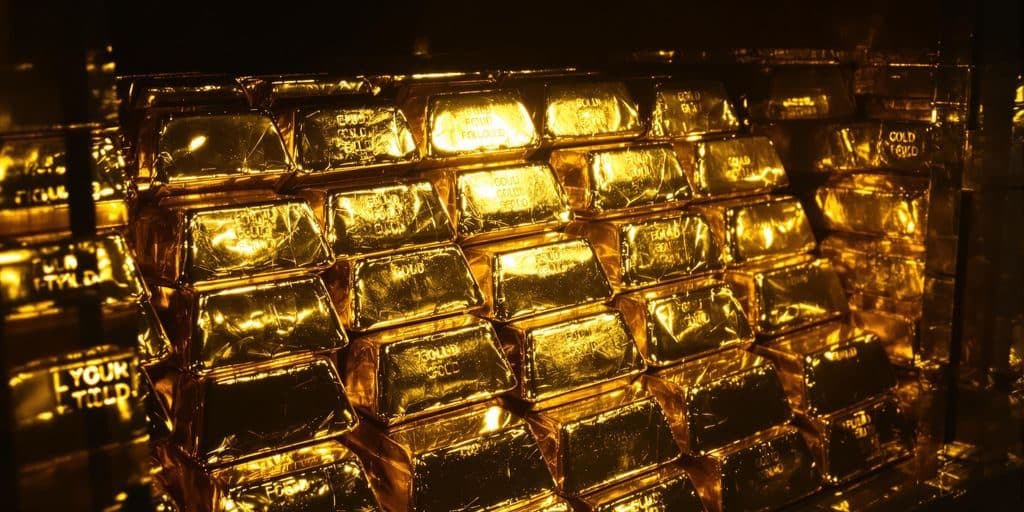 Stockage d'or en banque