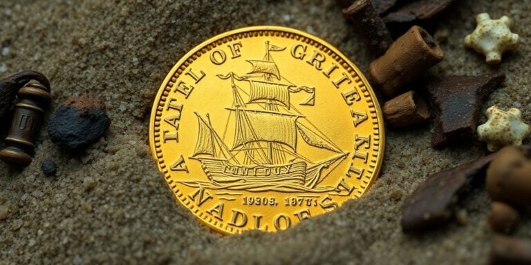 Napoléon en or d’épave