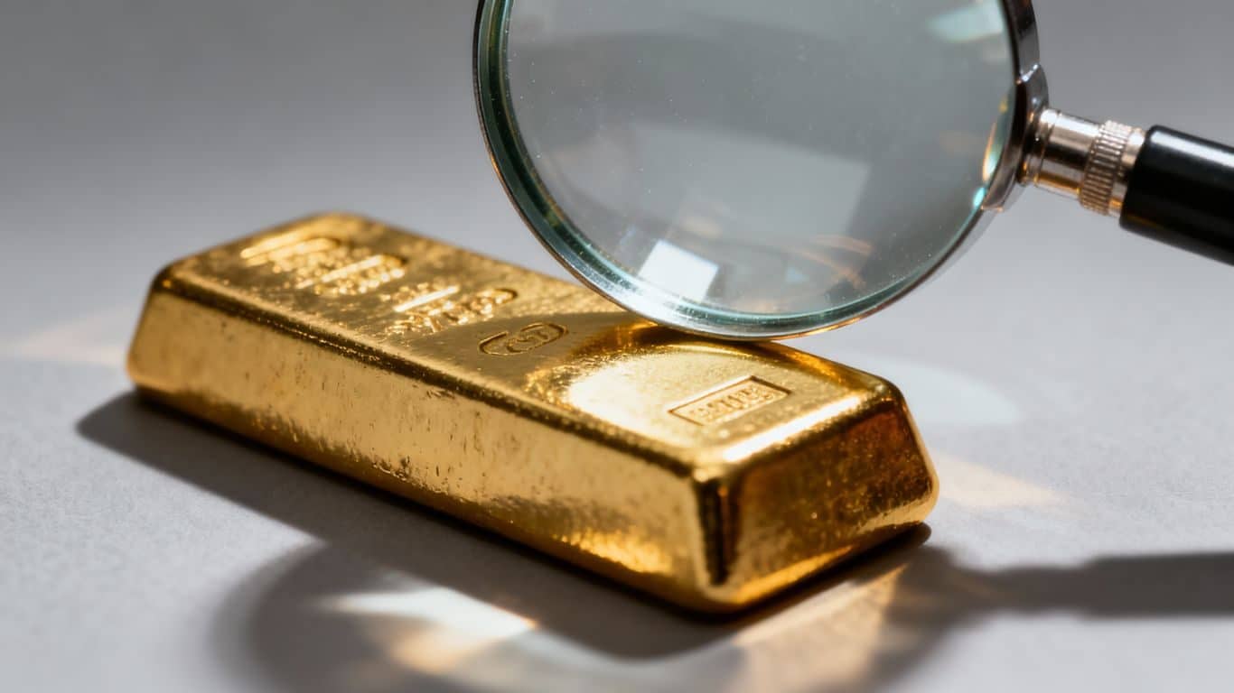 Tests d'authenticité de l'or à domicile