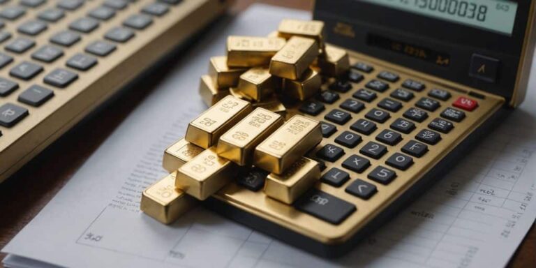 Frais en cas de vente d'or
