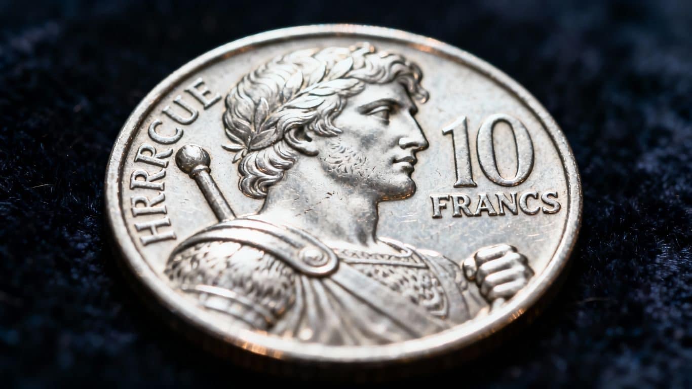 10 francs Hercule argent